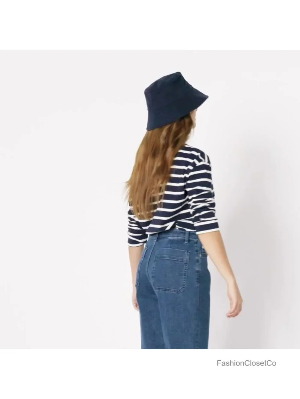 Washed Cotton Bucket Hat with Breathable Eyelets